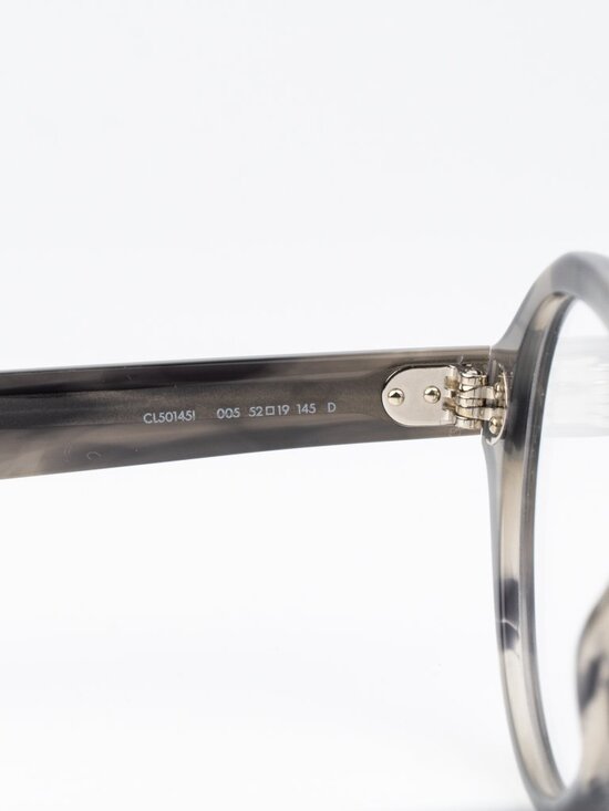 Celine Women Eyeglasses Crystal Black Grey Square CL50145I 005 NEW AUTHENTIC main image 5